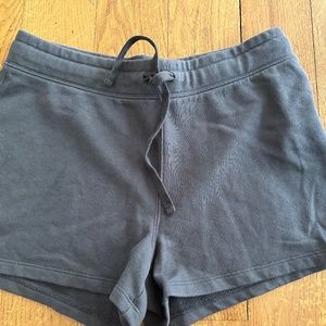 GAP Jersey Shorts Gray cotton fleece shorts in size S